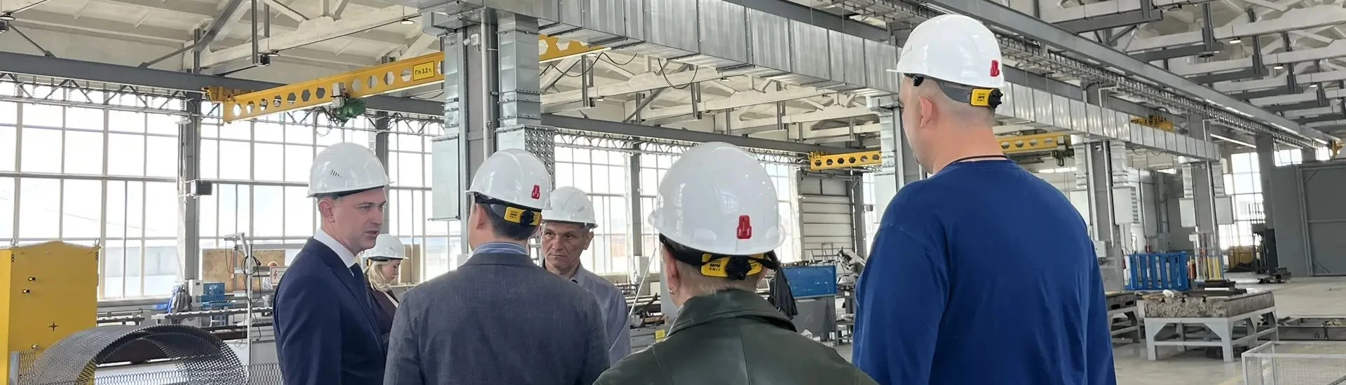 Визит главы района: Максим Леонов на производстве СГА-ИНЖИНИРИНГ